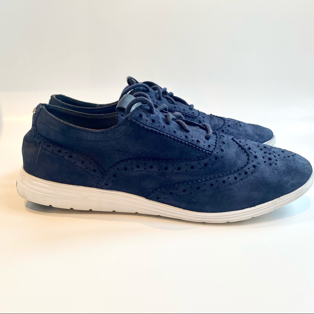Cole Haan | ZERØGRAND Wingtip Oxford in Blazer Blue